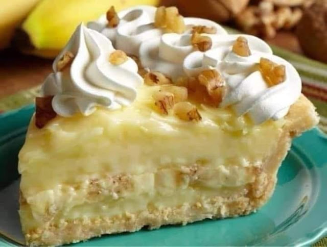 old Fashioned Banana Pie
