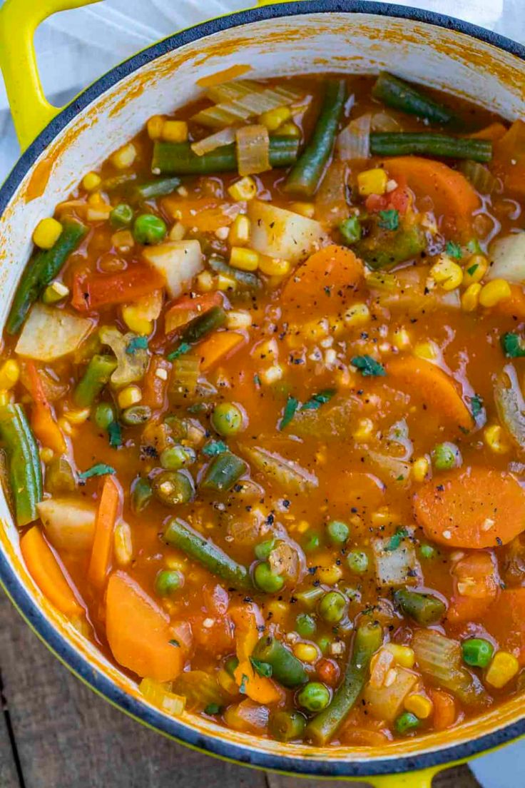 Wholesome Vegetable Soup: A Bowl of Comfort and Flavor