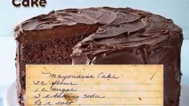 Easy Chocolate Mayonnaise Cake