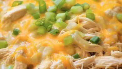 Slow Cooker Green Chile Chicken Casserole