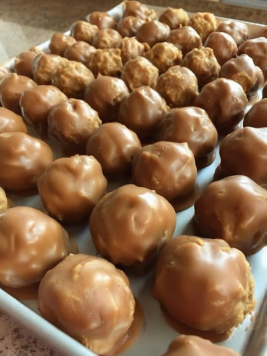 No-bake creamy, crunchy Butterfinger truffles dipped in rich chocolate — the perfect quick dessert for parties, holidays, or anytime cravings.