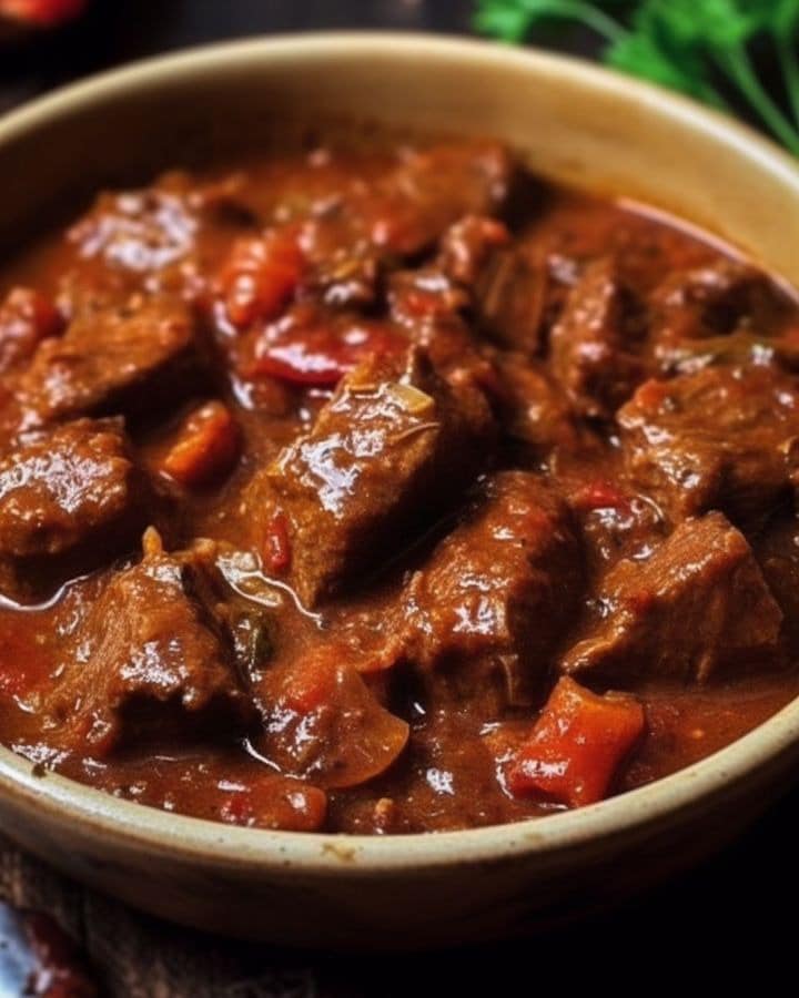 Hearty Comfort in a Bowl: Slow Cooker Thick & Chunky Beef Stew