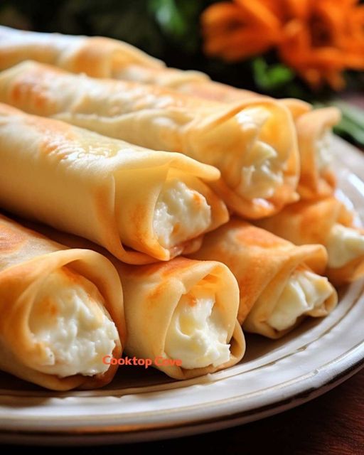 Cream Cheese Rangoon Rolls