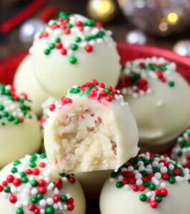 Sugar Cookie Truffles