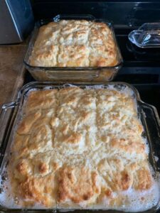 Butter biscuits for swimming