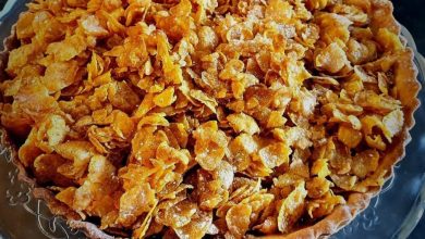 Cornflake Jam Tart Recipe