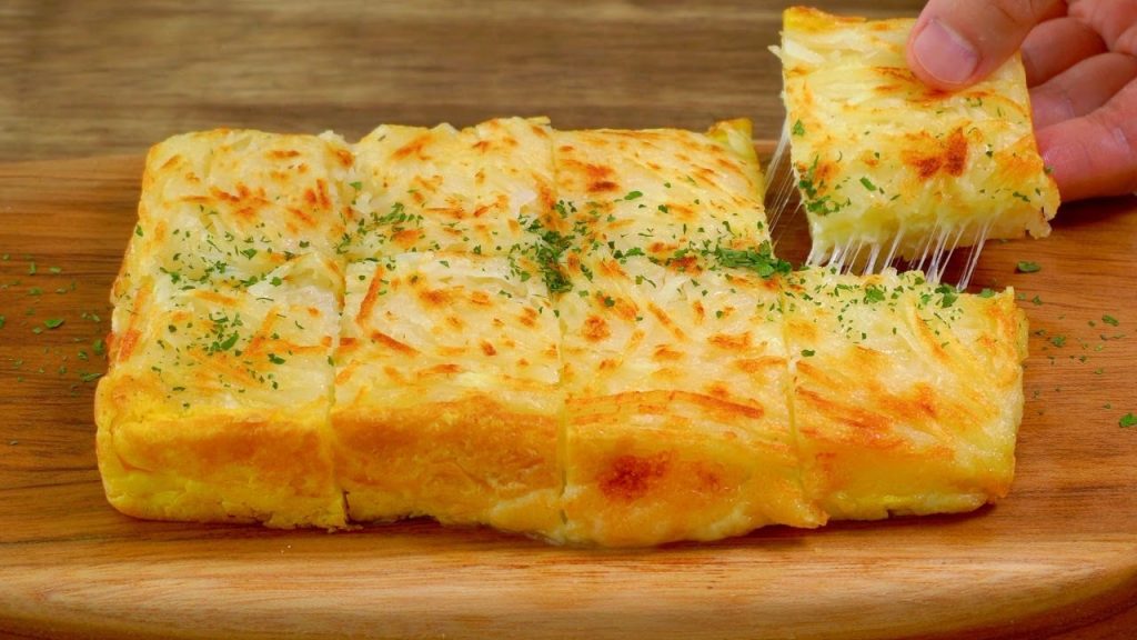 Green Chile Cheese Squares Recipe Delicious Cooking Art