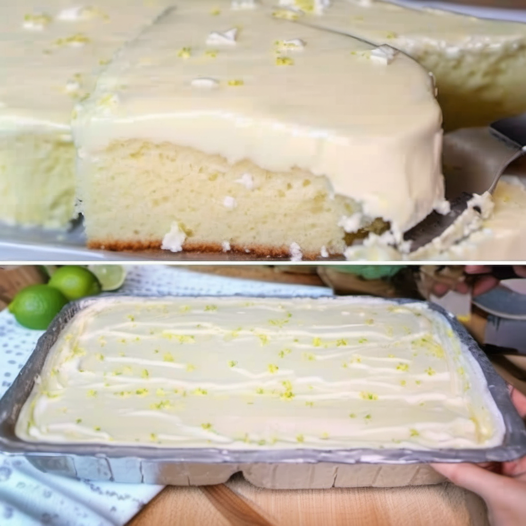A freshly baked, moist lemon cake on a cooling rack, drizzled with lemon glaze, surrounded by lemon slices and zest, radiating a vibrant and enticing citrus aroma, perfect for a summery dessert