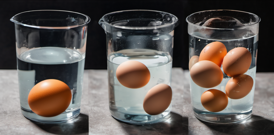 Fresh eggs in a bowl of water, demonstrating the water test for egg freshness, with some eggs submerged at the bottom and others floating
    How to Check if an Egg is Fresh
    Food Safety Tips
    Avoid Food Waste
    Fresh Egg Test Methods
    Best Practices for Storing Eggs