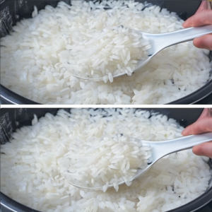 Delicious and aromatic rice cooked in chicken broth, garnished with fresh herbs, presented in a stylish ceramic bowl - perfect for enhancing any meal