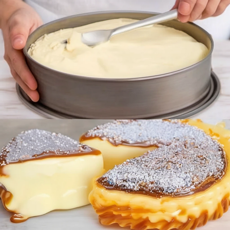 Mixing cake batter for Kentucky Butter Cake, a Southern classic dessert