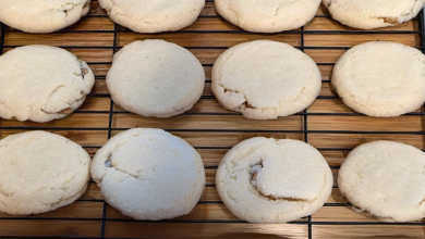 Mixing butter and sugar to create the base for delicious pecan butter cookies