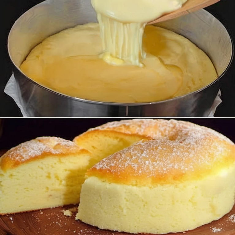 Golden Kentucky Butter Cake with a rich butter glaze soaking into every slice