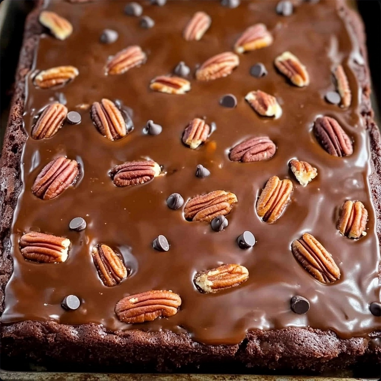 Irresistible Texas Turtle Sheet Cake Recipe Unveiled
