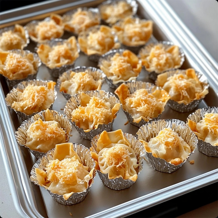 Golden-brown Iowa Party Bites with melted cheese oozing from the center, perfect for a party snack