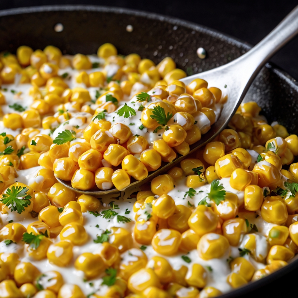 Skillet Corn with Honey Butter