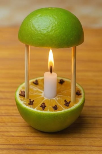 Create your own eco-friendly, stylish mosquito repellent using fresh herbs, citrus fruits, and essential oils — housed in a charming mason jar!