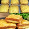 A perfectly crispy, melty grilled cheese made effortlessly in the air fryer.