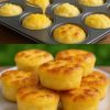 Turn leftover mashed potatoes into golden, cheesy muffin-style puffs that are perfect for snacking, entertaining, or easy meal prep.