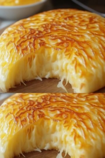 Warm, melty, golden cheese bread made entirely on the stovetop—no oven needed!