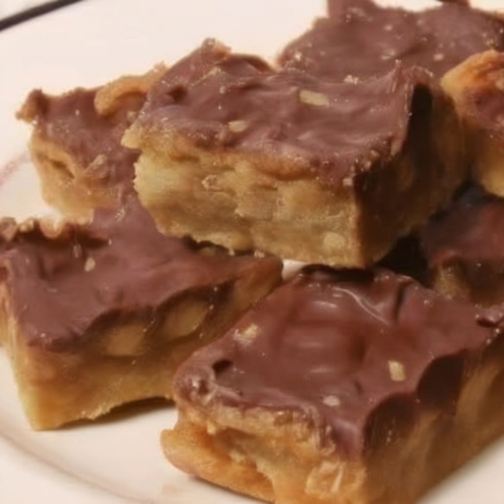Rich caramel, crunchy pecans, buttery crust, and melty chocolate come together in these indulgent dessert bars.