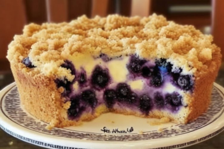 If you’ve been craving the perfect coffee cake to serve with your morning brew or impress guests at brunch, this Blueberry Cream Cheese Crumb Cake is the one