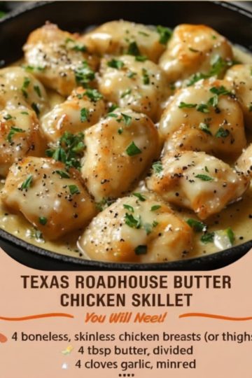 Texas Roadhouse Butter Chicken Skillet