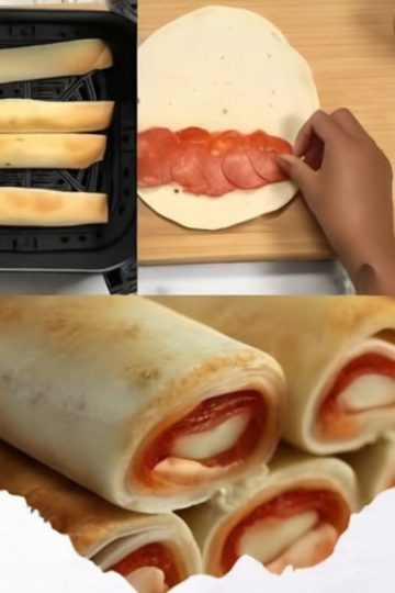 Easy Air Fryer Pizza Roll Ups