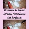 Scratched glasses are more than just annoying—they can significantly impact your clarity of vision. While deep damage might require professional help or lens replacement