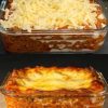 A rich and comforting classic beef lasagna with layers of savory meat sauce, creamy béchamel, and melted mozzarella. Perfect for family dinners or special occasions.