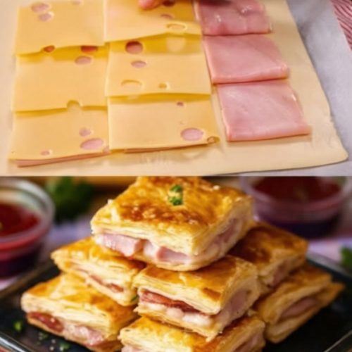 These buttery, flaky ham and cheese puff pastry pockets are perfect for brunch, lunchboxes, or a quick dinner. Customize with your favorite fillings and enjoy!