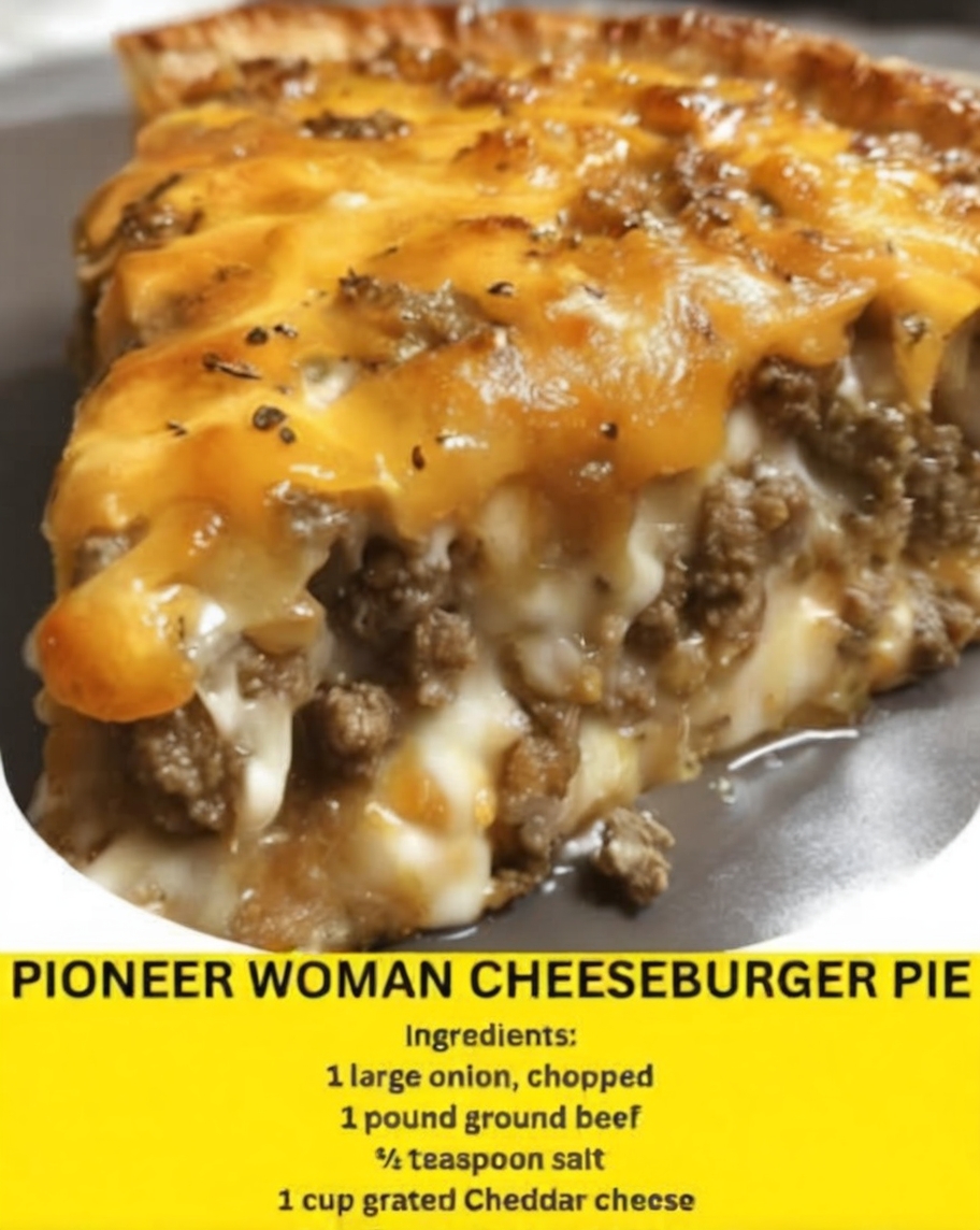 This easy and hearty Cheeseburger Pie is a family favorite with a rich, savory beef filling, creamy cheese topping, and a golden, biscuit-like crust. Perfect for busy weeknights or casual dinners!