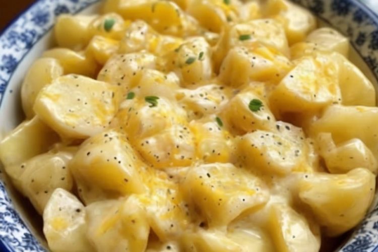 Perfectly tender and loaded with savory, cheesy goodness, these crockpot cheesy potatoes are the ultimate comfort food side dish.