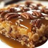 Combining the classic flavors of pecan pie with the simplicity of a dump cake, this easy dessert is perfect for holidays,