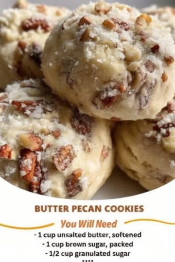 If you're craving a cookie that combines crispy, buttery edges with a soft, chewy center packed with rich pecan flavor, these Butter Pecan Cookies are exactly what you need!