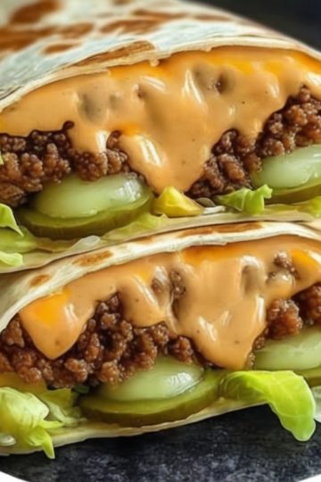 Enjoy all the classic Big Mac flavors in an easy, delicious wrap. Perfect for a quick lunch or dinner!