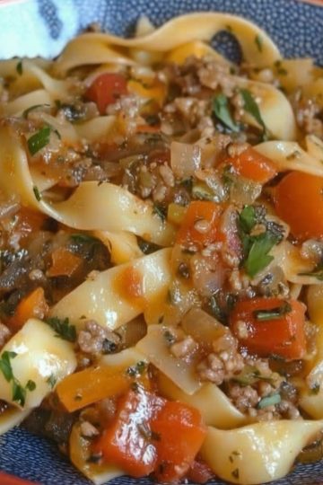 Italian Drunken Noodles