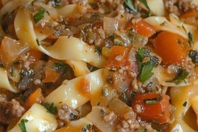 Italian Drunken Noodles