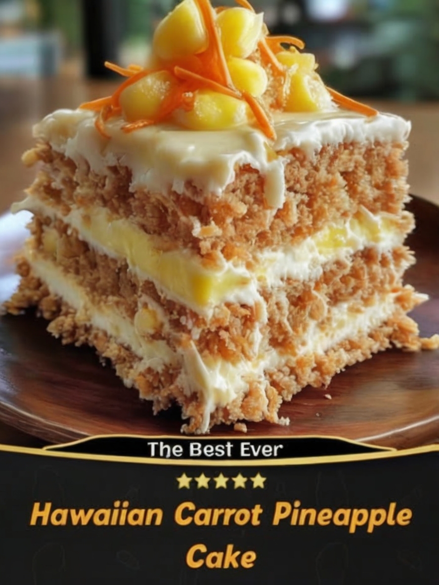 A super moist, flavorful carrot cake with pineapple and a dreamy cream cheese frosting.