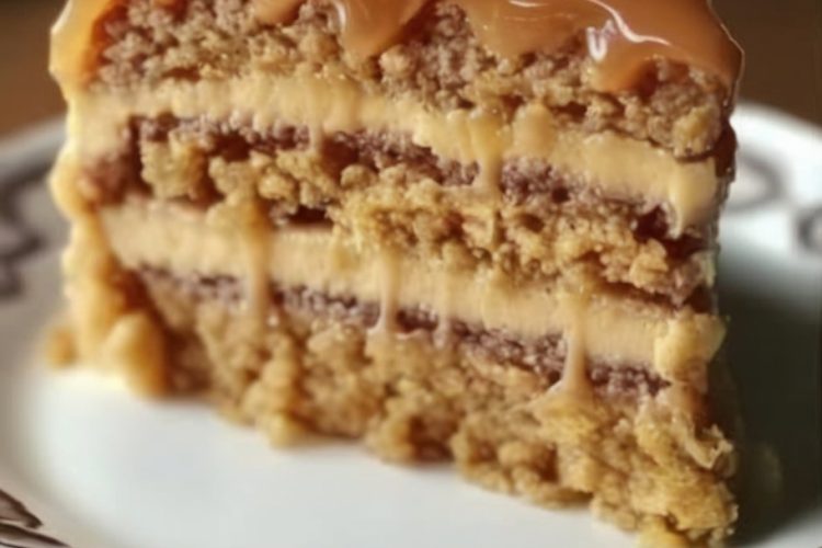A moist, rich butterscotch cake topped with velvety caramel frosting — pure dessert bliss!