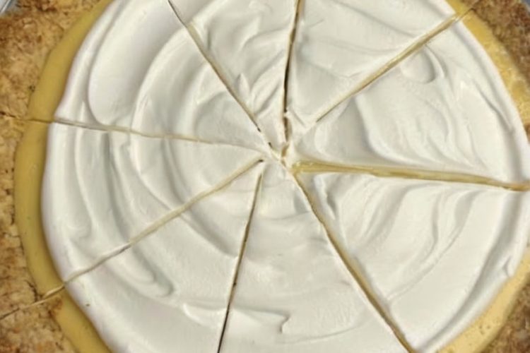 A creamy citrus pie with a salty cracker crust and billowy whipped topping — a Southern coastal classic.