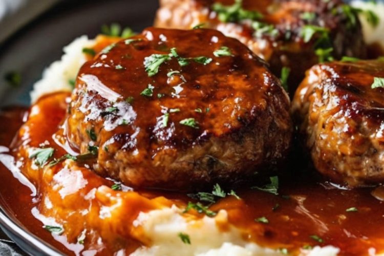 Easy Slow Cooker Salisbury Steak – A Comfort Food Classic with Minimal Effort