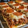 A fun mashup of pizza and Sloppy Joes that’s quick, easy, and packed with flavor.