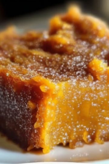 Sweet Potato Pound Pudding\ A warm, spiced dessert that’s like a cozy hug in a bowl!