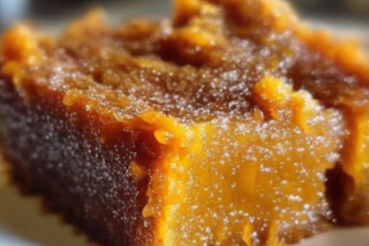 Sweet Potato Pound Pudding\ A warm, spiced dessert that’s like a cozy hug in a bowl!