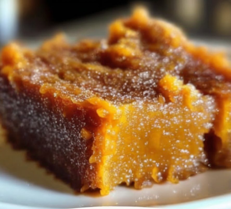 Sweet Potato Pound Pudding\ A warm, spiced dessert that’s like a cozy hug in a bowl!