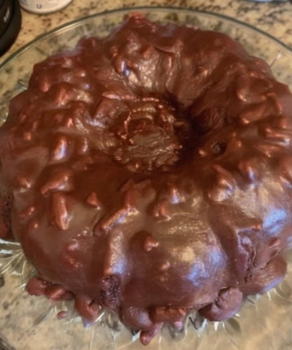 Nestle Toll House Death by Chocolate Cake\ Ultra-rich, moist chocolate cake packed with melty chocolate chips.
