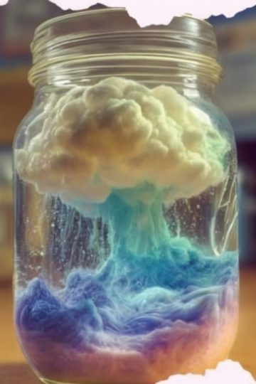 Rain Cloud in a Jar – A Mesmerizing Weather Experiment for Kids