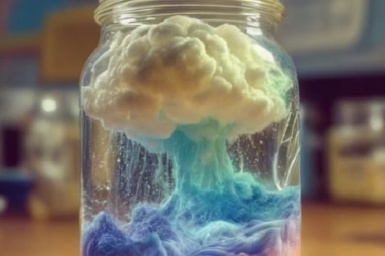 Rain Cloud in a Jar – A Mesmerizing Weather Experiment for Kids