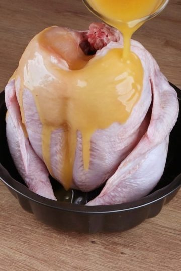 Crispy, juicy roast chicken with a sweet citrus glaze that’s perfect for any dinner.
